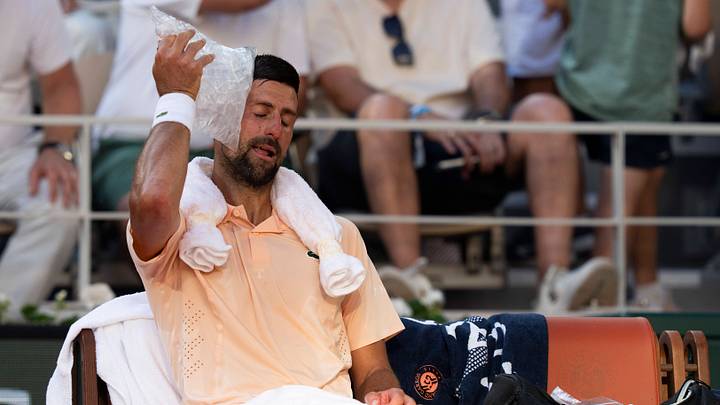Novak Djokovic during the 2026 tennis season
