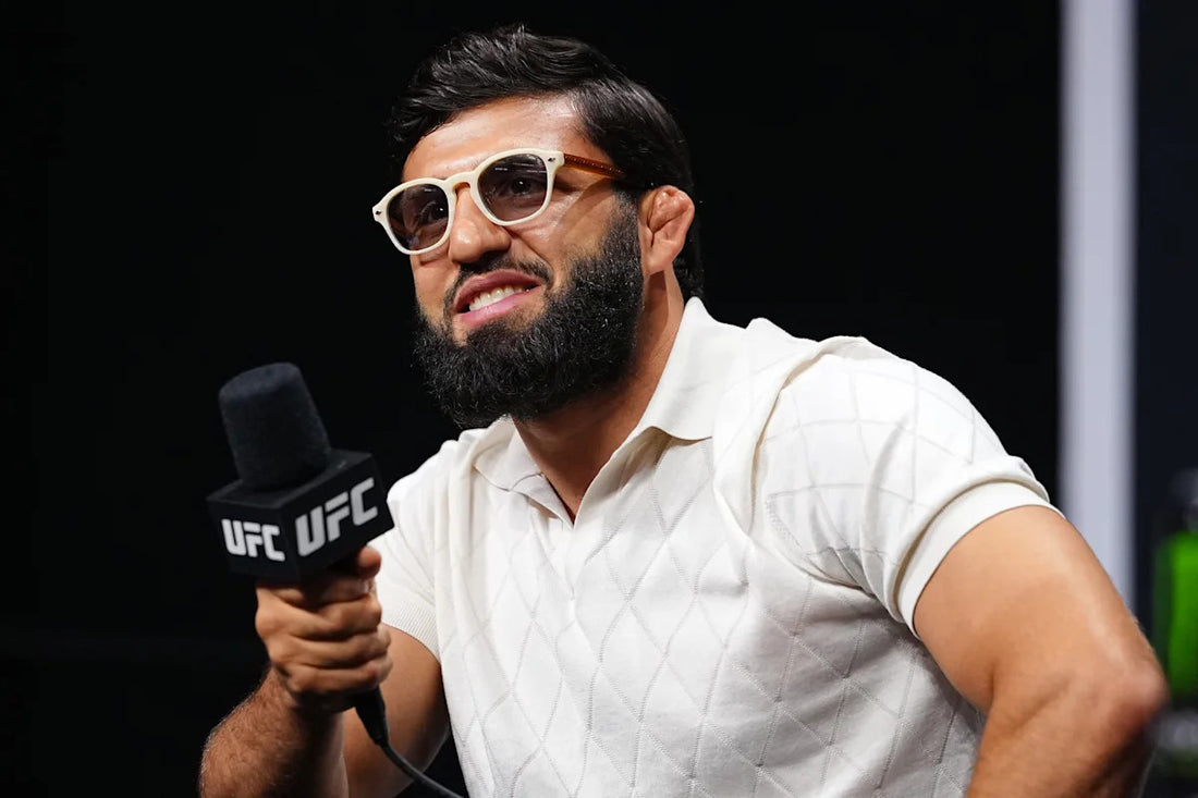 Arman Tsarukyan addressing UFC media ahead of his 2026 lightweight title push