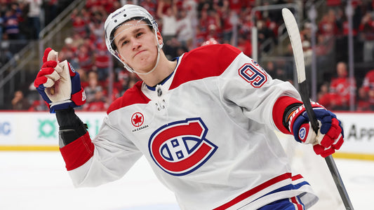 Ivan Demidov in a Montreal Canadiens uniform during the 2025-26 season