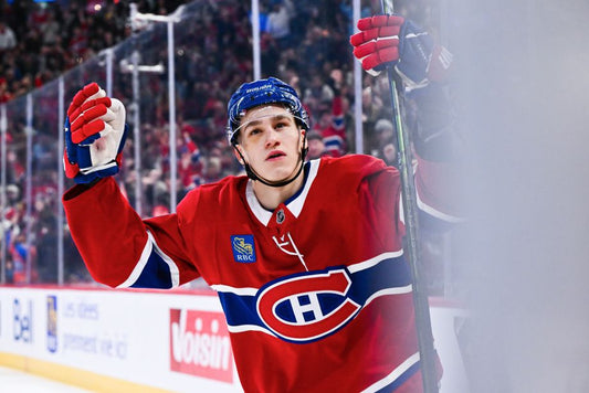 Ivan Demidov with the Montreal Canadiens during the 2025-26 season