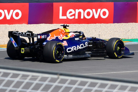 Max Verstappen driving the Red Bull RB22 in the 2026 Formula 1 season
