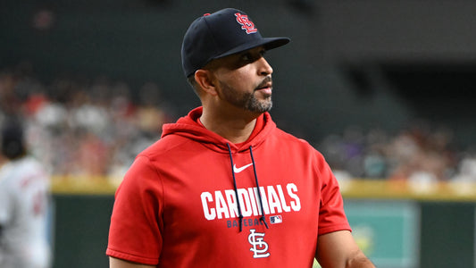 St. Louis Cardinals rookie Hancel Rincon and manager Oliver Marmol during the 2026 season