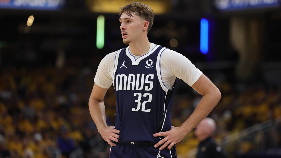 Cooper Flagg of the Dallas Mavericks during the October 23, 2026 game against the Indiana Pacers