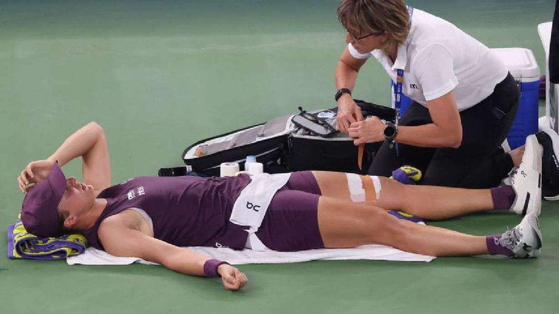 Iga Swiatek during the Wuhan semifinal on October 17 2026