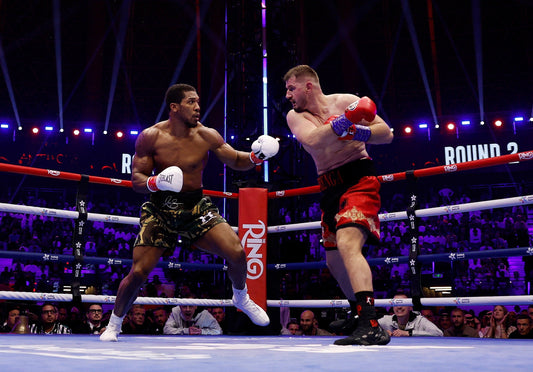 Anthony Joshua fighting Kristian Prenga in July 2026