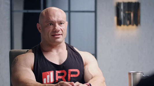 Mike Israetel discussing exercise science and workout technique