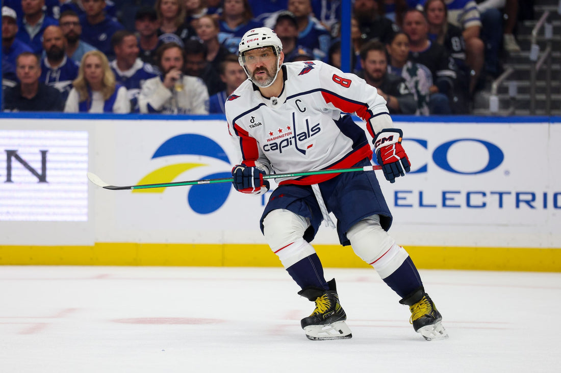 Alex Ovechkin in Washington Capitals uniform during the 2026-27 season