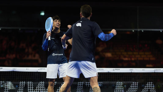 Tino Libaak and Gonza Alfonso celebrating together at the 2026 Kuwait Major