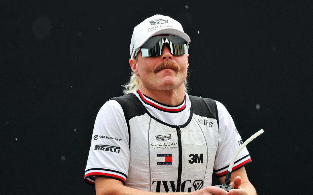 Valtteri Bottas in current Cadillac F1 team gear in Malaysia