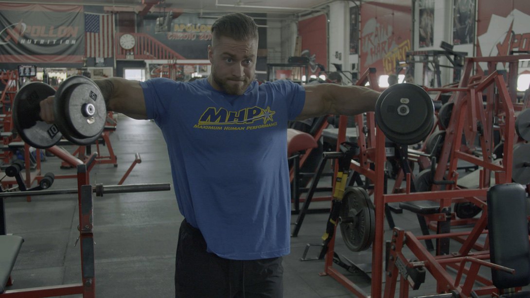 Chris Bumstead Shoulder Workout: Build Capped Delts