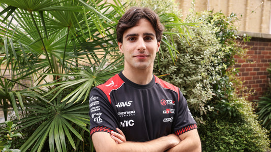 Rafael Camara in a Haas signing portrait from October 2026