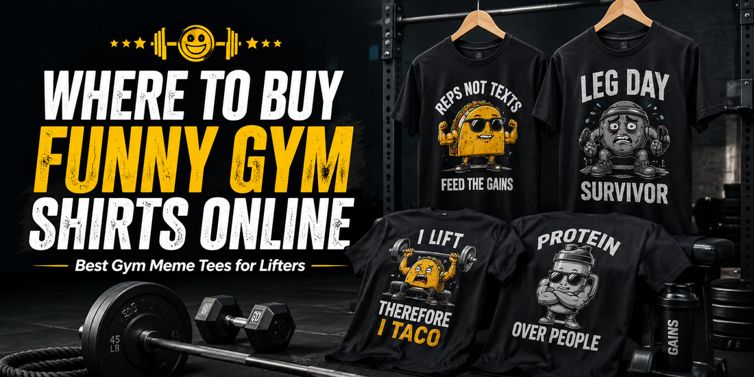 Where to Buy Funny Gym Shirts Online: Best Gym Meme Tees for Lifters