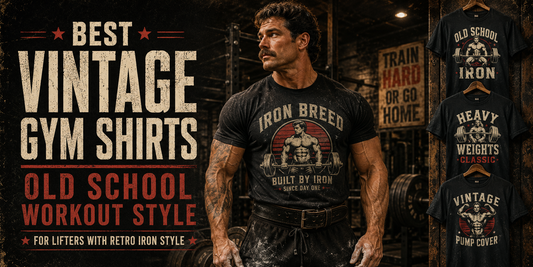 Best Vintage Gym Shirts for Lifters Who Want Old School Workout Style