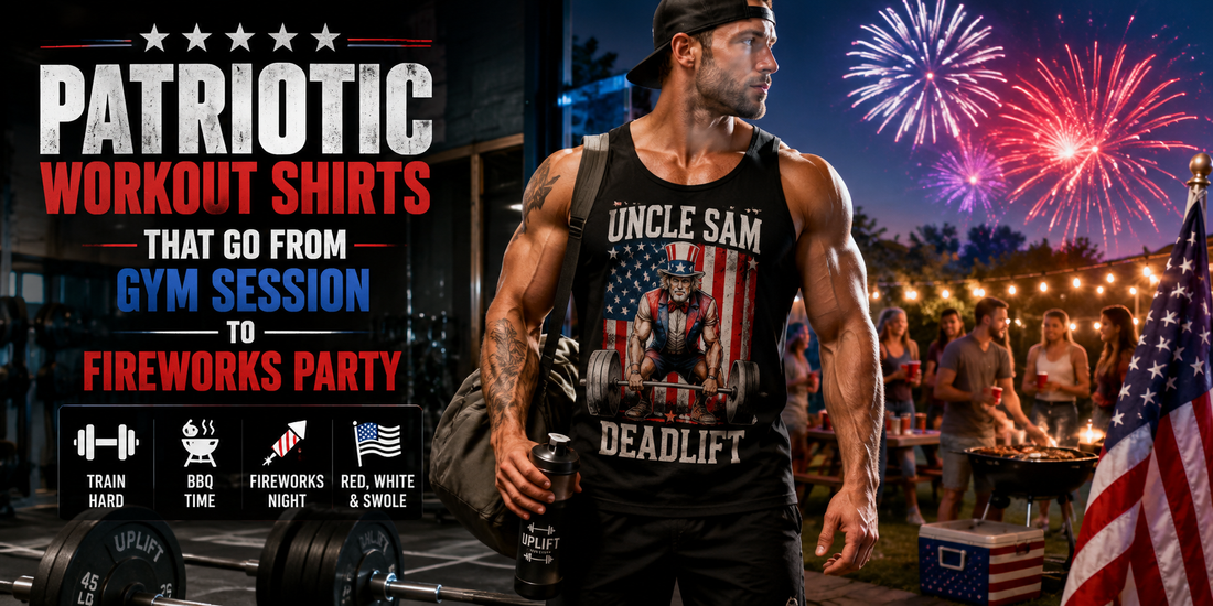 Patriotic Workout Shirts That Go From Gym Session to Fireworks Party