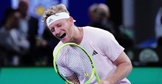 Alejandro Davidovich Fokina competing at the 2026 Shanghai Masters