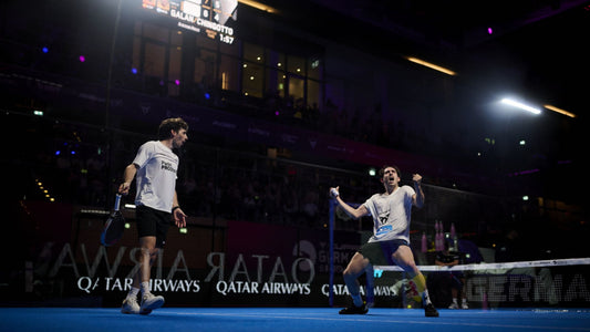 Franco Stupaczuk and Jon Sanz celebrating during the 2026 Düsseldorf Germany P2