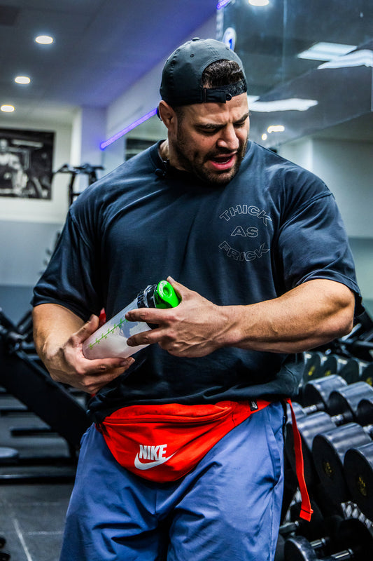 Eric Bugenhagen in a gym