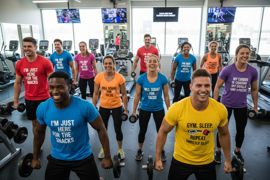 Why Funny Gym Shirts Boost Motivation and Consistency