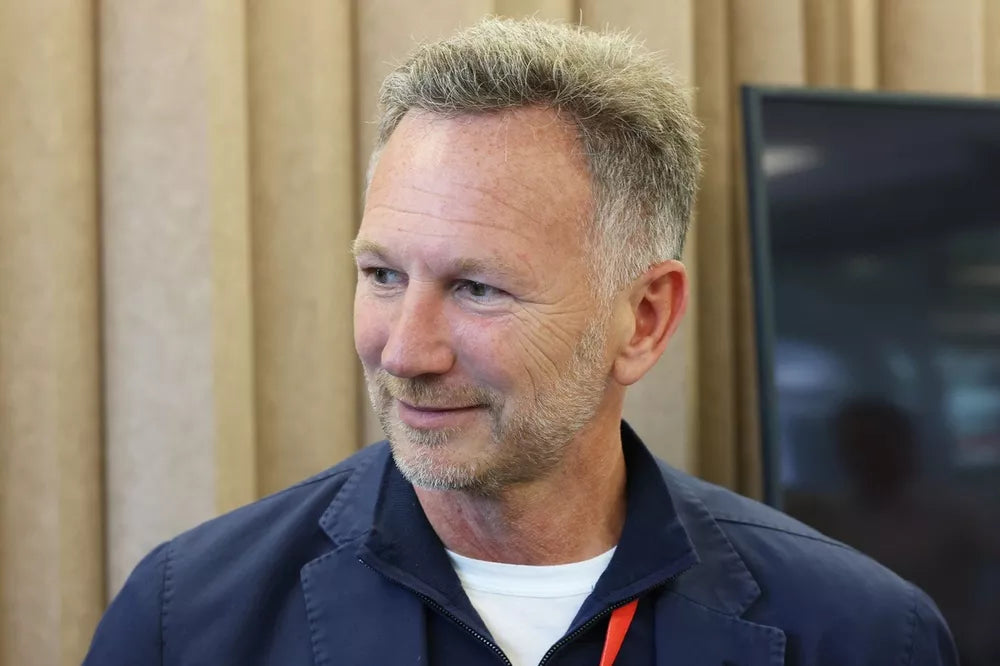 Christian Horner pictured in 2026 after leaving Red Bull Racing