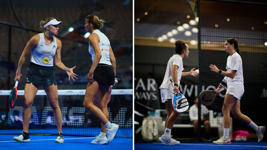 Alix Collombon and Louise Bahurel at the 2026 Kuwait Major