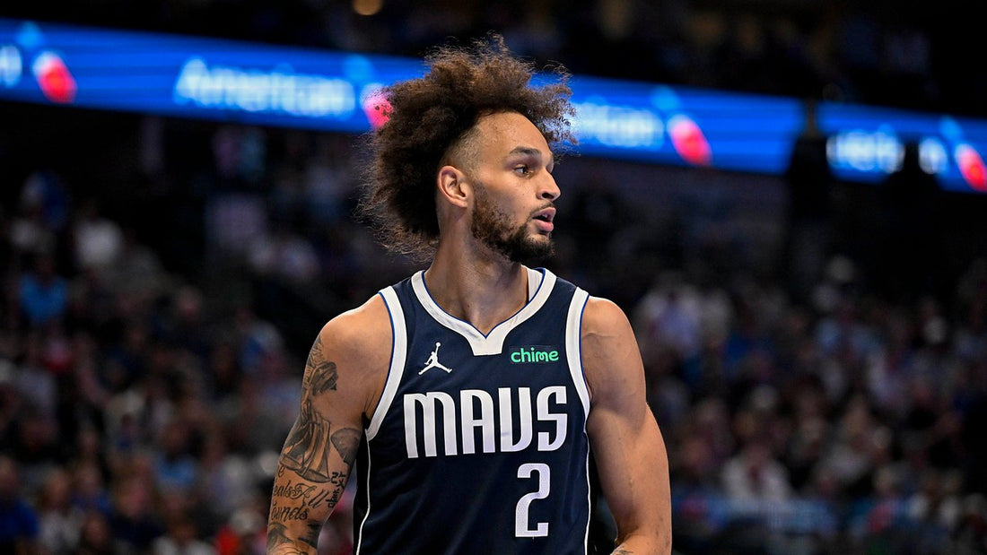 Dereck Lively II playing for the Dallas Mavericks during the 2025-26 NBA season