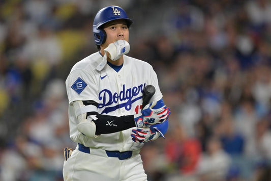 Shohei Ohtani batting for the Los Angeles Dodgers during the 2026 season