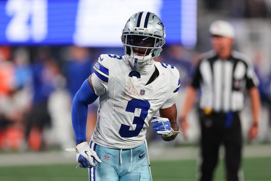 Joey Porter Jr. in a Dallas Cowboys uniform after his 2026 trade from Pittsburgh