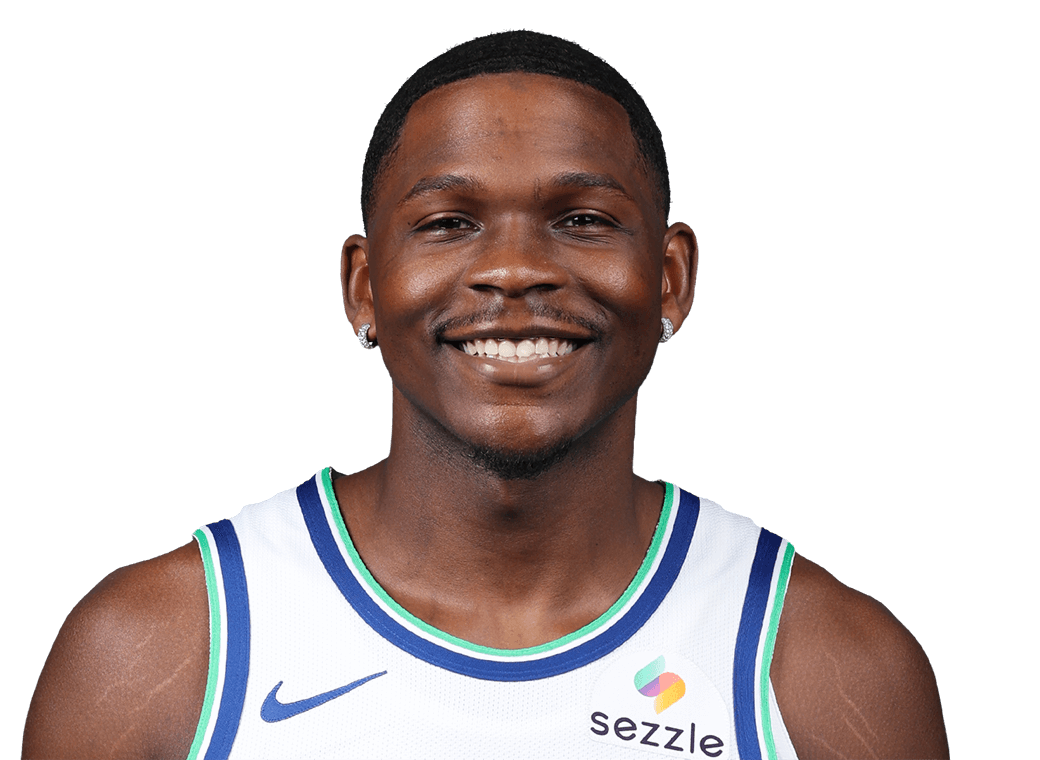 Anthony Edwards official NBA player portrait in Minnesota Timberwolves uniform