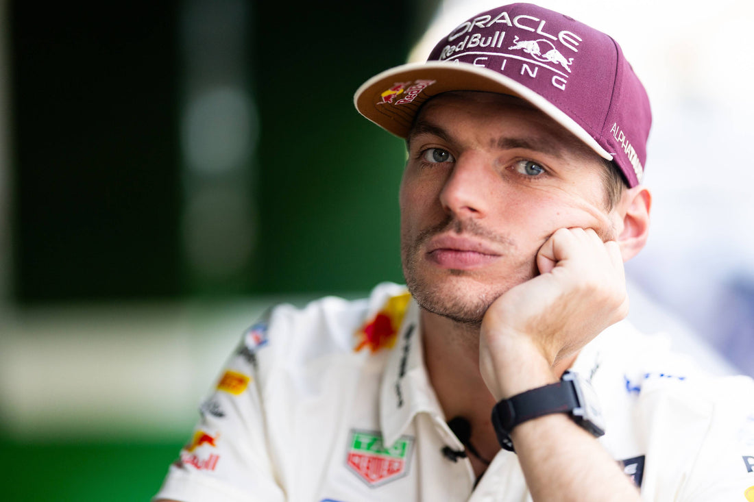 Max Verstappen in Red Bull Racing colors at the 2026 United States Grand Prix
