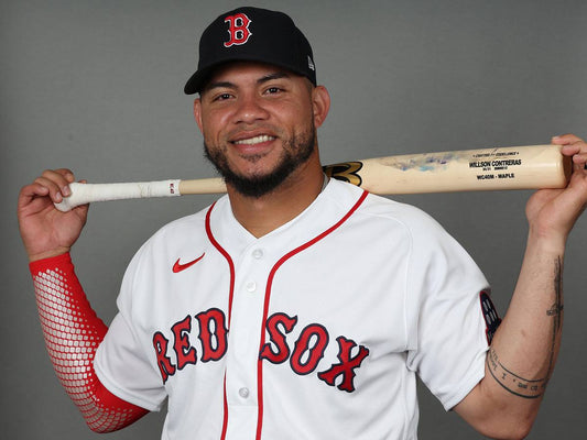 Willson Contreras with the Boston Red Sox in 2026