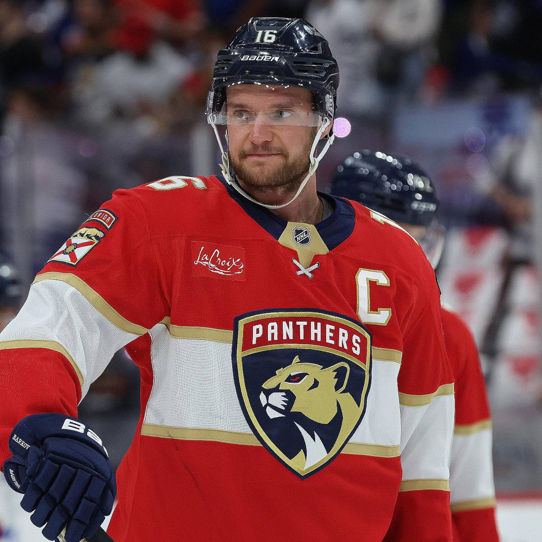 Aleksander Barkov in a Florida Panthers uniform