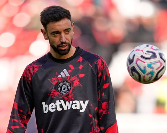 Bruno Fernandes in Manchester United colours ahead of the October 25 Bournemouth fixture