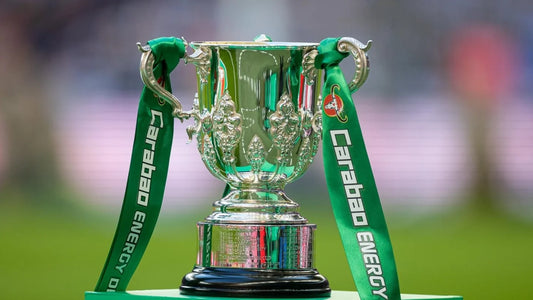 Carabao Cup trophy ahead of the 2026 fourth-round ties