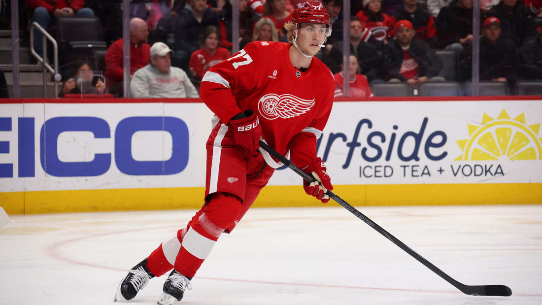 Simon Edvinsson of the Detroit Red Wings in 2026