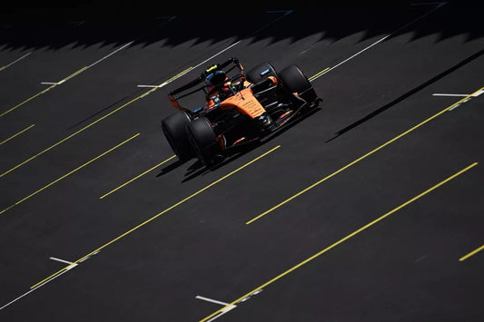 Lando Norris driving McLaren during the 2026 Madrid Formula 1 weekend