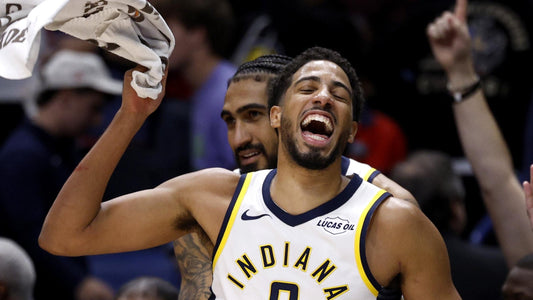 Tyrese Haliburton playing for the Indiana Pacers during October 2026 action