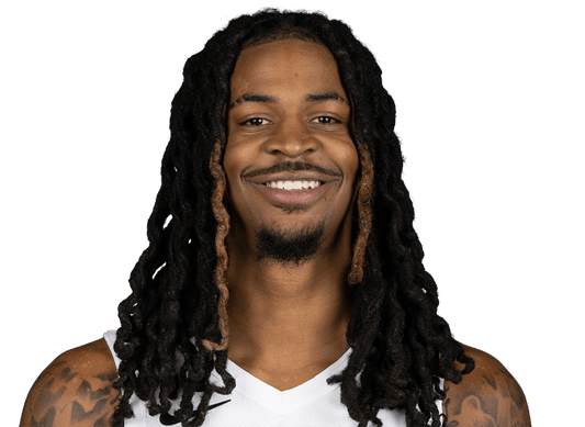 Ja Morant, Portland Trail Blazers guard, in an official NBA player portrait