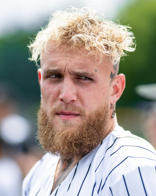 Jake Paul at a 2023 charity event, archival portrait