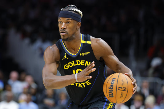 Jimmy Butler playing for the Golden State Warriors during the 2025-26 NBA season