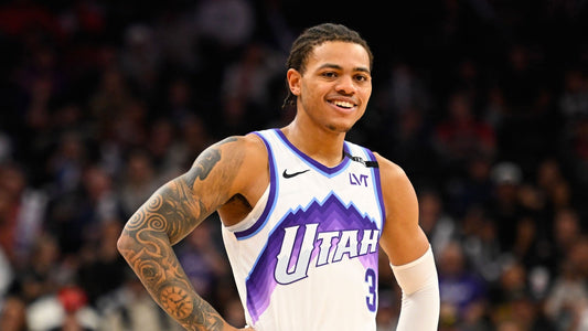 Keyonte George with the Utah Jazz