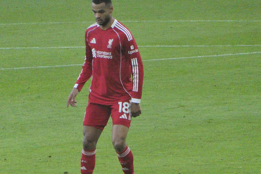 Cody Gakpo in Liverpool's red kit during January 2026 Premier League match