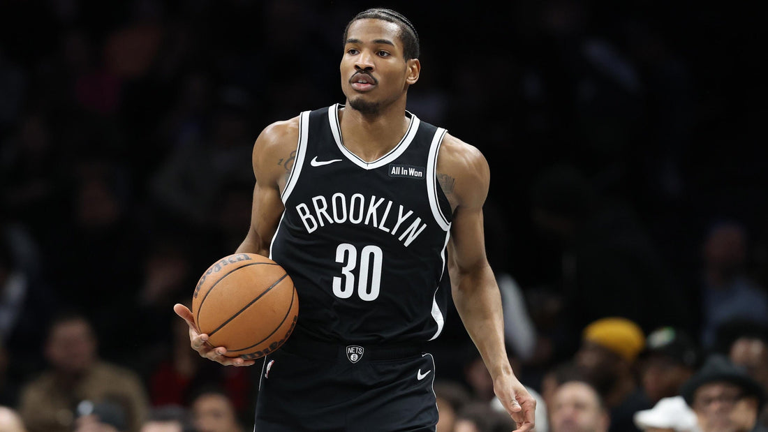 Ochai Agbaji during NBA action in 2026