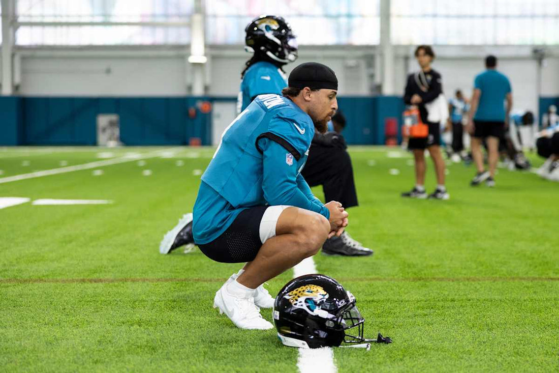 Jacksonville Jaguars receiver Parker Washington at October 2026 practice