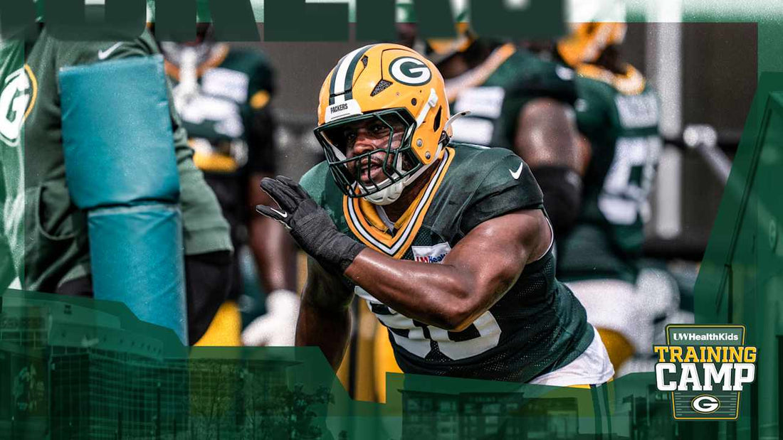 Javon Hargrave at Green Bay Packers 2026 training camp
