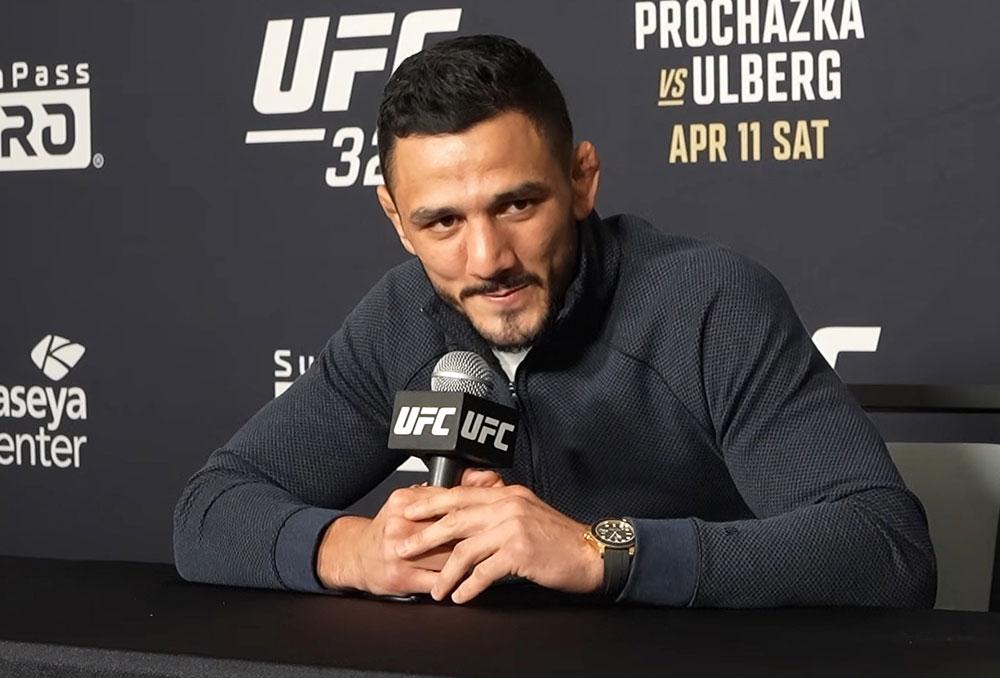 Aaron Pico at a UFC press conference