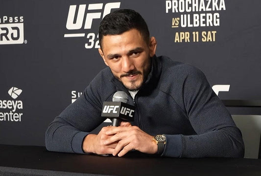 Aaron Pico at a UFC press conference