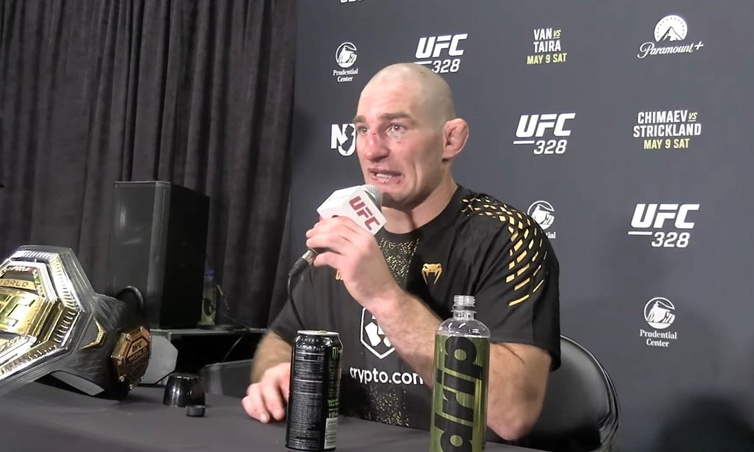 Sean Strickland pictured in 2026 during his UFC middleweight championship reign