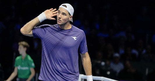 Jan-Lennard Struff at the 2026 Swiss Indoors Basel tournament