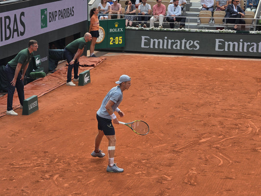Alexander Zverev competing at the 2026 French Open; archival image, not the October 2026 Shanghai match