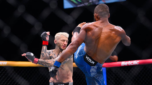 Salahdine Parnasse fighting Dan Hooker at UFC Paris in September 2026